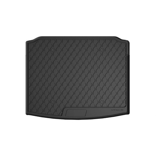 Bandeja de maletero de goma Volkswagen Tiguan 05/16>08/20 maletero bajo, sin rueda de repuesto 25410