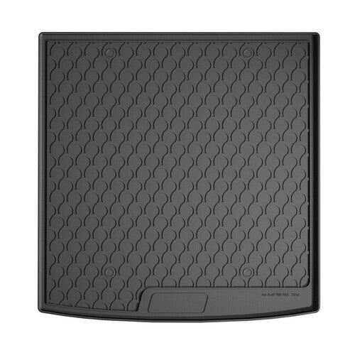 Tailor-made synthetic rubber trunk mat for Volkswagen Golf VIII Variant 11/20&gt;
