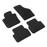 Juego de alfombrillas de caucho ecológico a medida para Volkswagen Tiguan (12/07>04/16)