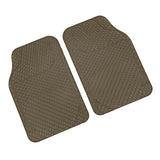 Par de alfombrillas delanteras universales Lampa Drena 2 - Beige 26509