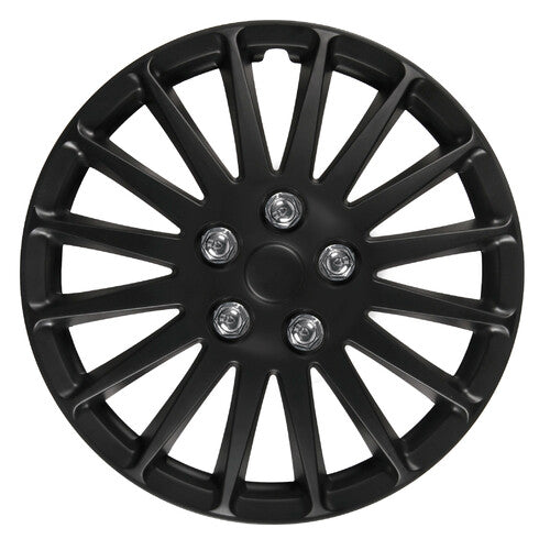 Lamp C-071, X-Treme - Set of 4 wheel covers - diameter 17" - Matte black