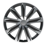 Pilot Raze Silver/Black - Set 4 copricerchi -  14"