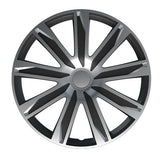 Pilot Raze Silver/Black - Set 4 copricerchi -  15"