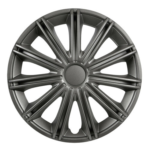 Lampa Copricerchi auto 4 pz - verniciati Tech-One Nero Dark -  13"