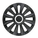 Lampa 4-teilige Radkappen - Lackiert Tech-One Avalone Pro Schwarz - 14"
