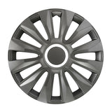 Lampa 4-teilige Radkappen - Lackiert Tech-One Avalone Pro Dark - 13"