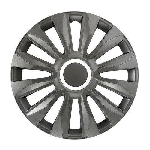 Lampa 4-teilige Radkappen - Tech-One Avalone Pro Dunkel lackiert - 16"