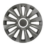 Lampa 4-teilige Radkappen - Tech-One Avalone Pro Dunkel lackiert - 16"