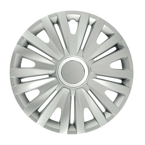 Pilot Copricerchi auto 4 pz - verniciati Tech-One Royal Silver -  14"