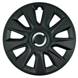 Pilot 4-Piece Wheel Covers - Painted Tech-One Stratos RC Black - 13"