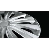 Pilot 4-Piece Wheel Covers - Painted Tech-One Multi Silver - 13"