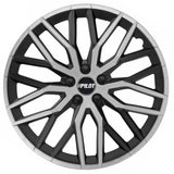 Pilot Speedster - Set 4 copricerchi - 15" - Nero/Argento