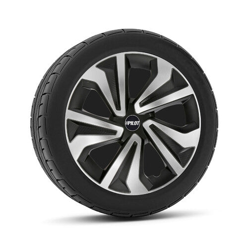 Pilot Vortexx - Set 4 copricerchi - 14" - Nero/Argento