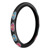 Lampa Skin-Cover, Lenkradbezug aus Stretch-Polyester, Diamond M 38/40 cm