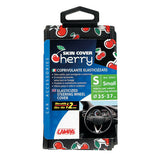 Lampa Skin-Cover, Stretch Polyester Steering Wheel Cover, Cherry S 35/37 cm