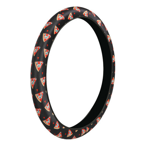 Lampa Skin-Cover, Stretch Polyester Steering Wheel Cover Pizza S 35/37 cm