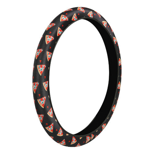 Lampa Skin-Cover, Stretch Polyester Steering Wheel Cover Pizza M 38/40 cm