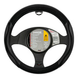 Funda para volante Pilot Silverstone Skeentex - M - 37/39 cm - Negro
