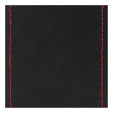 Pilot Premium, coprivolante in pelle - L -  37/39 cm - Nero/Rosso