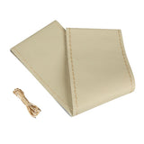 Funda de volante de cuero premium Pilot - Grande - 37/39 cm - Beige