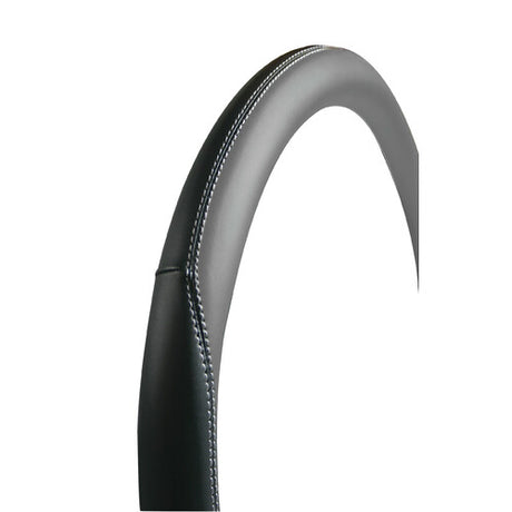 Lampa Club Skeentex Steering Wheel Cover - S - 35/37 cm - Black/Grey