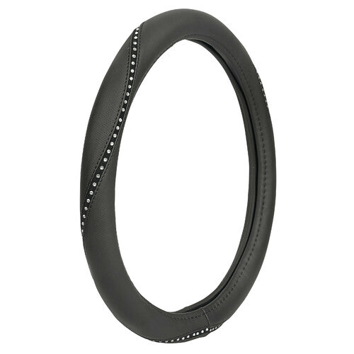 Merilyn Skeentex Crystal Steering Wheel Cover - S - 35/37 cm - Clear