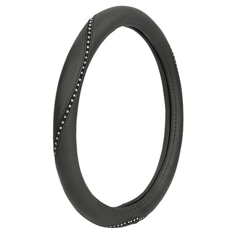 Merilyn Skeentex Crystal Steering Wheel Cover - S - 35/37 cm - Clear