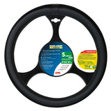 Lampa Duo-Grip, Skeentex Steering Wheel Cover - S - 35/37 cm - Black