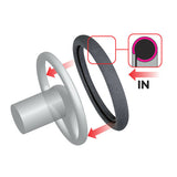 Lampa Eco, Skeentex steering wheel cover - S - 36.5/38 cm