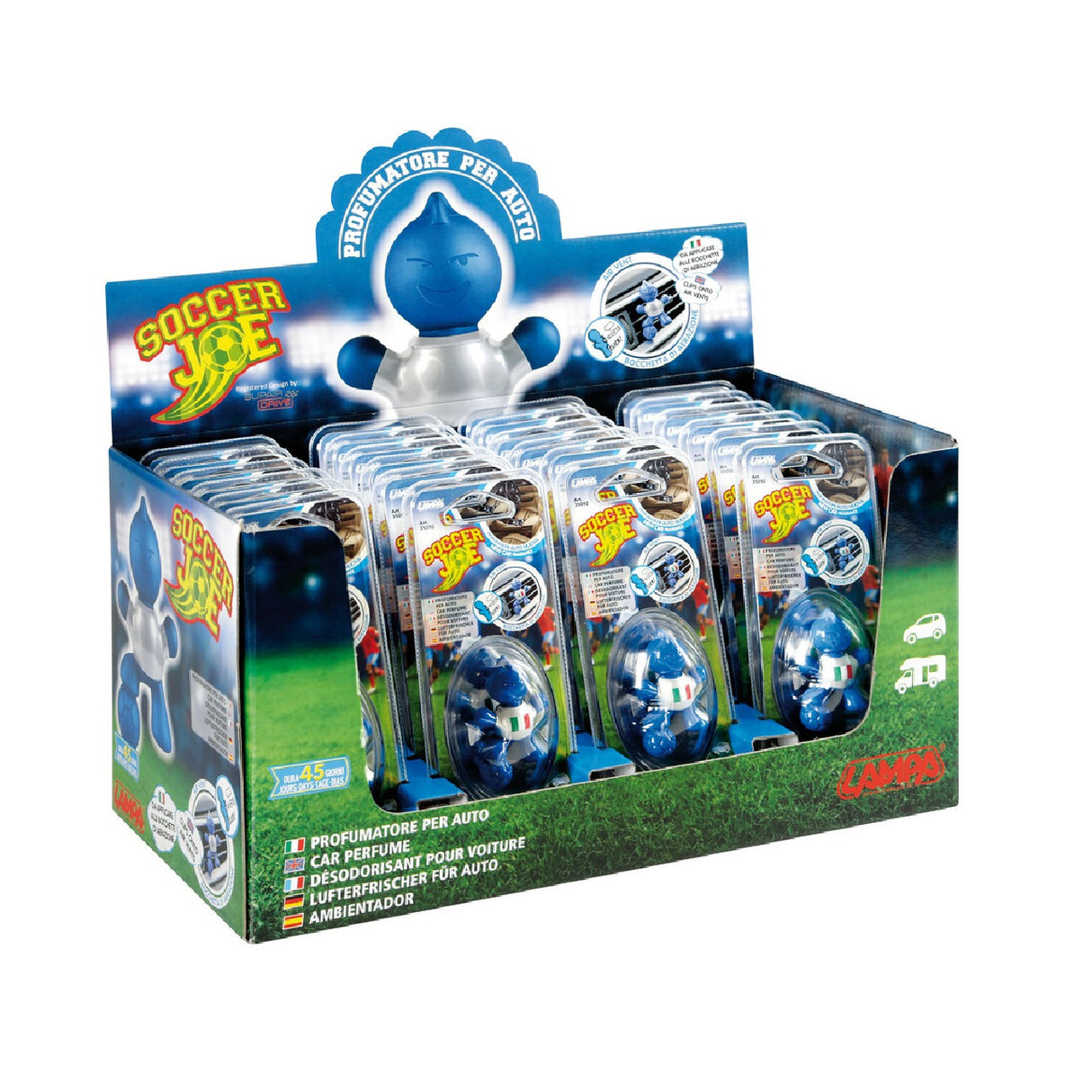 Soccer Joe Air Freshener - 24-Piece Display