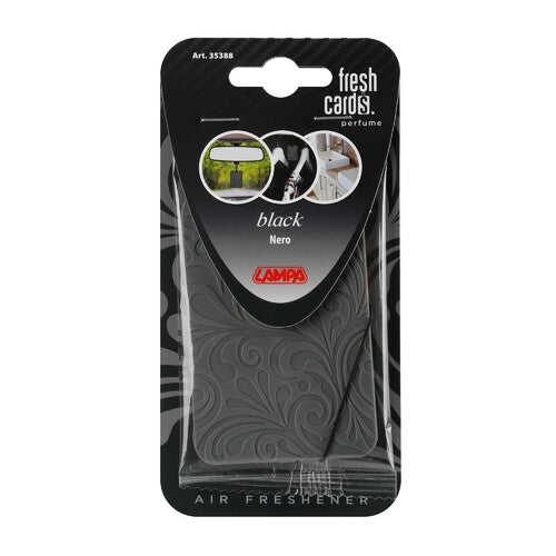 Lampa Fresh Cards, Lufterfrischer - Schwarz 35388