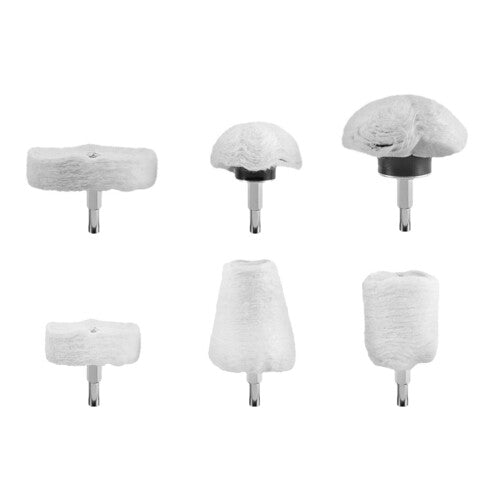 Lampa Testine per lucidatura a trapano - Set 6 pz 37169