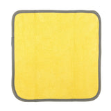 Hochwertige Lampe, doppelseitiges Mikrofasertuch – 30 x 30 cm – Grau/Gelb 37179