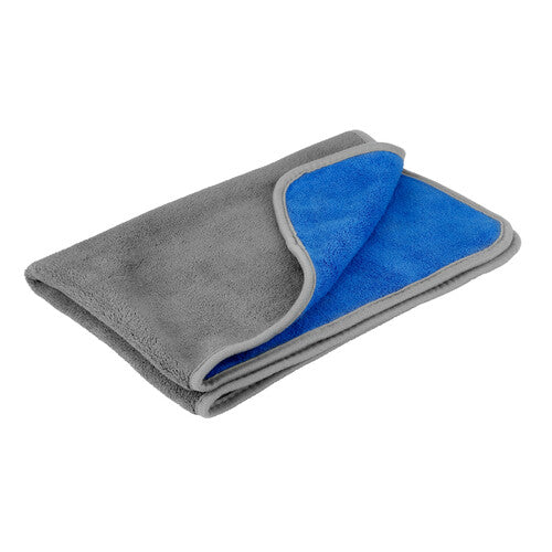 Paño de microfibra de doble cara Lampa Premium Quality - 50x70 cm - Gris/Azul 37183