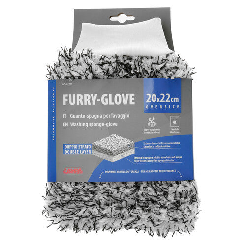 Lampa Furry-Glove, guanto-spugna per lavaggio 37207