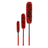 Kit Lampa Shine de 3 cepillos de microfibra para limpieza de llantas 37317