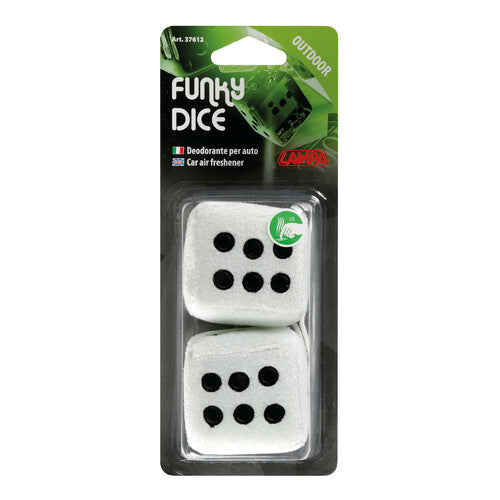 Lampa Funky Dice, ambientador para coche - Outdoor 37612