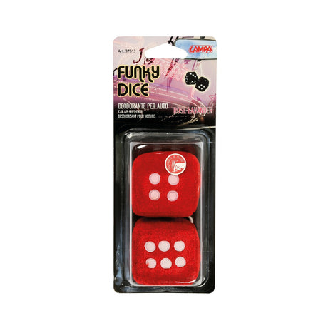 Lampa Funky Dice, Air Freshener - Pink-Lavender