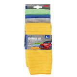 Lampa Set 4 panni assortiti in microfibra - 40x30 cm 37728