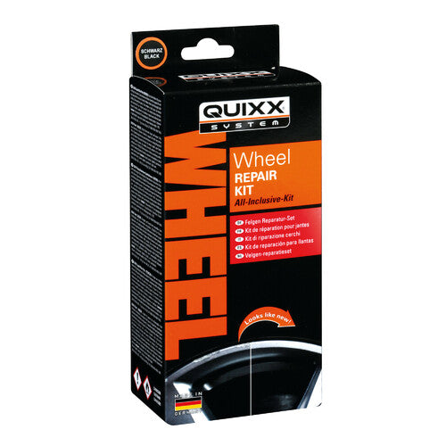Quixx Quixx, kit riparazione cerchi in lega - Nero