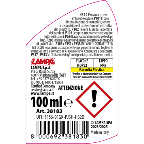 Aditivo para tratamiento anticristalizante Pilot - 100 ml