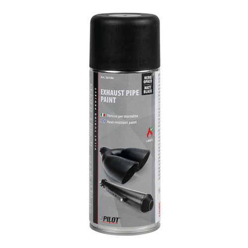 Pilot Vernice spray per marmitte - 400 ml - Nero opaco