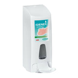 Igienex Lamp, manual hanging dispenser for hand gel dispensing