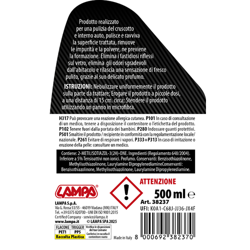 Gran Pree Gran Pree, Armaturenbrettreiniger – 500 ml – Politur