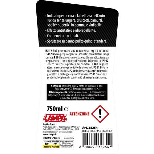 Gran Pree Gran Pree, lucida plastiche - 750 ml