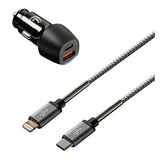Lampa Kit 2 in 1 Lightning Pro Power Delivery Qualcomm Quick Charge 3.0 12/24V 38712