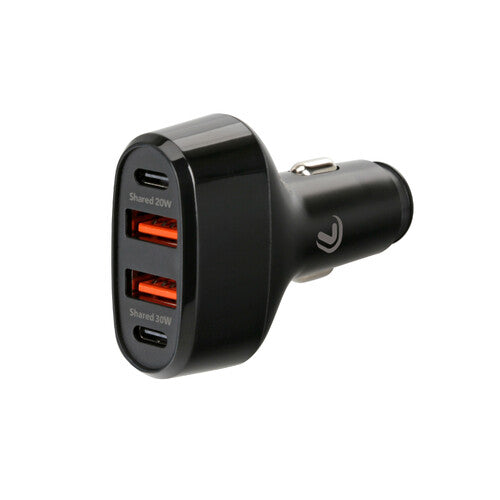 Lámpara Rocket 4 Pro, cargador USB de 4 puertos - PD/QC 3.0 - 50 W - 12/24 V 38722