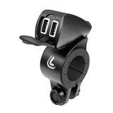 Usb-Fix Trek double USB charger handlebar mount Fast Charge 5400 mA 12/24V