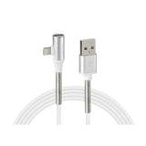 Cable de lámpara 90 USB > Adaptador Apple de 8 pines + auriculares - 100 cm - Blanco 38849