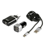 Kit de lámpara 3 en 1 USB Tipo-C - Carga rápida - 12/24V + 230V 38853
